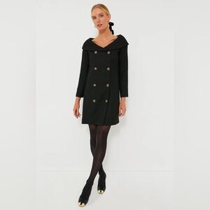 NEW WITH TAGS Tuckernuck Black Tweed Blanche Dress